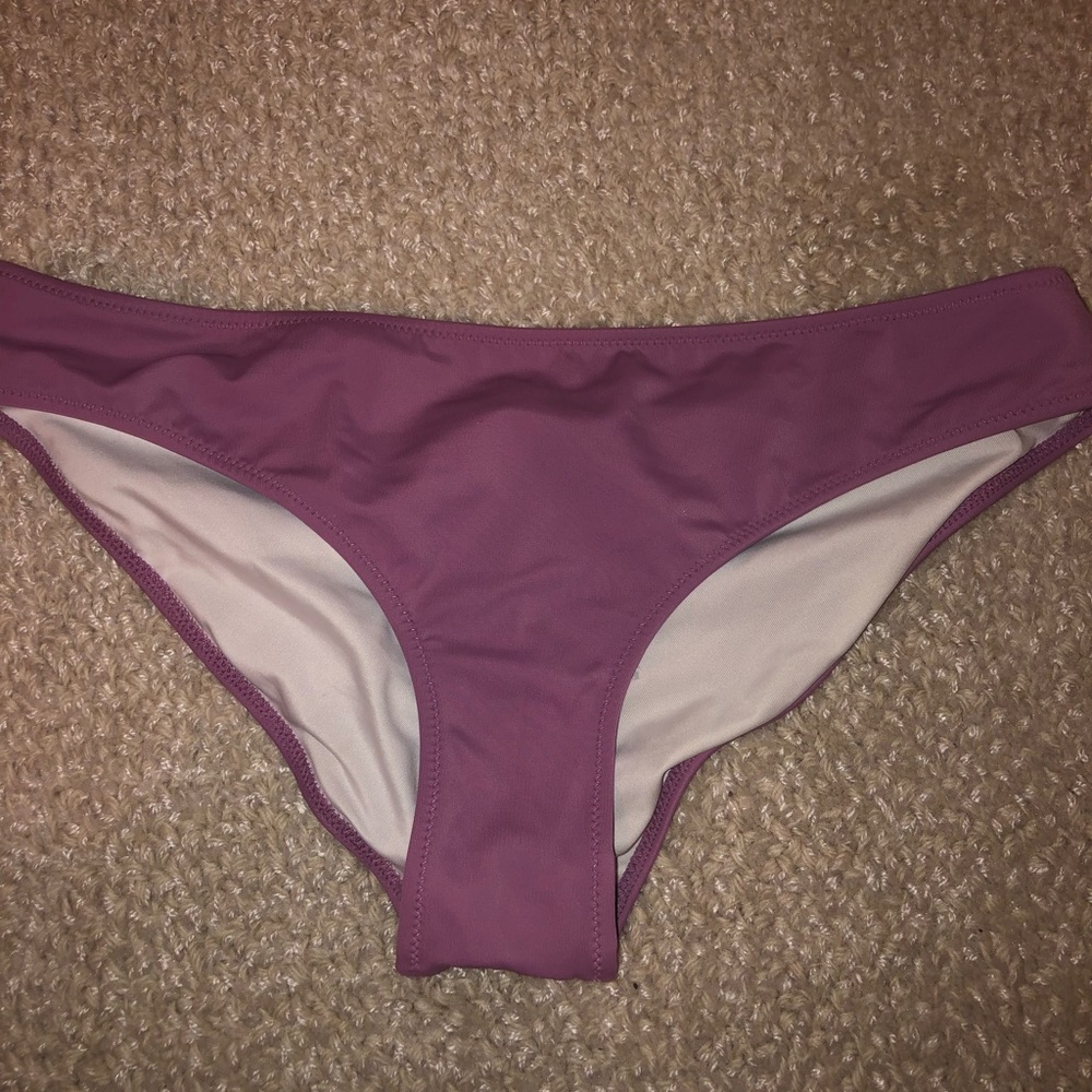 Super cute V.S. Pink bottoms, purple ruched back